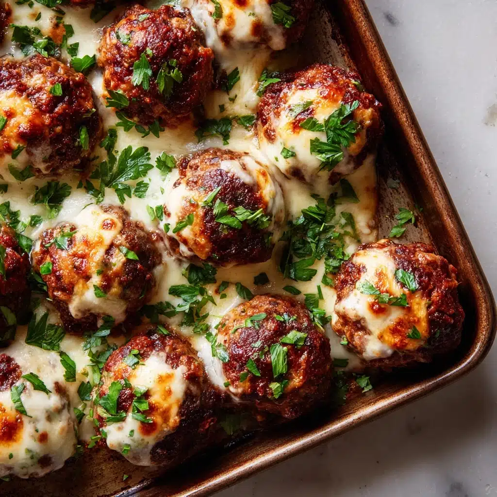 Cheesy Garlic Parmesan Cheeseburger Bombs Recipe - Recipe Image