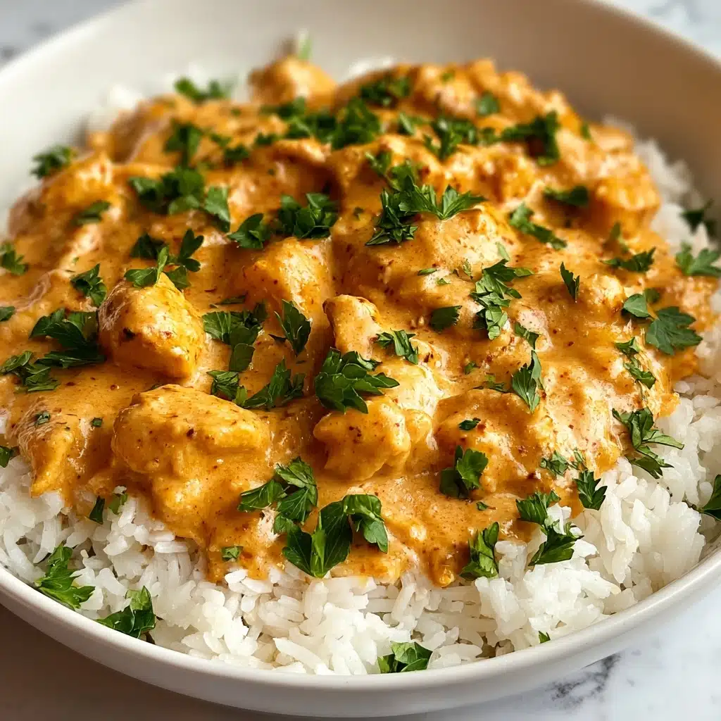 Creamy Smothered Chicken and Rice Recipe - Recipe Image