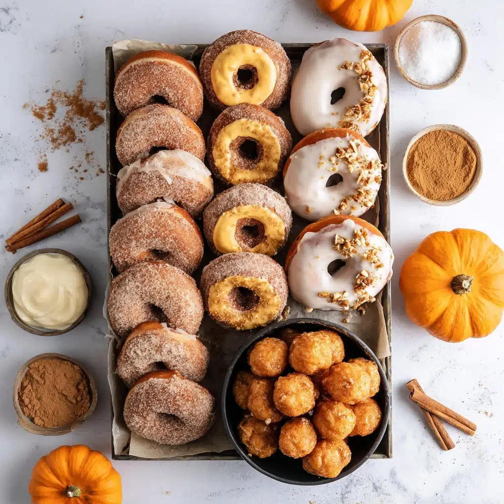 Pumpkin Cheesecake Brioche Doughnuts Recipe - Recipe Image