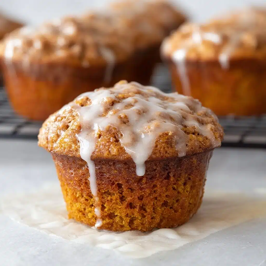 Cinnamon Roll Pumpkin Muffins Recipe - Recipe Image