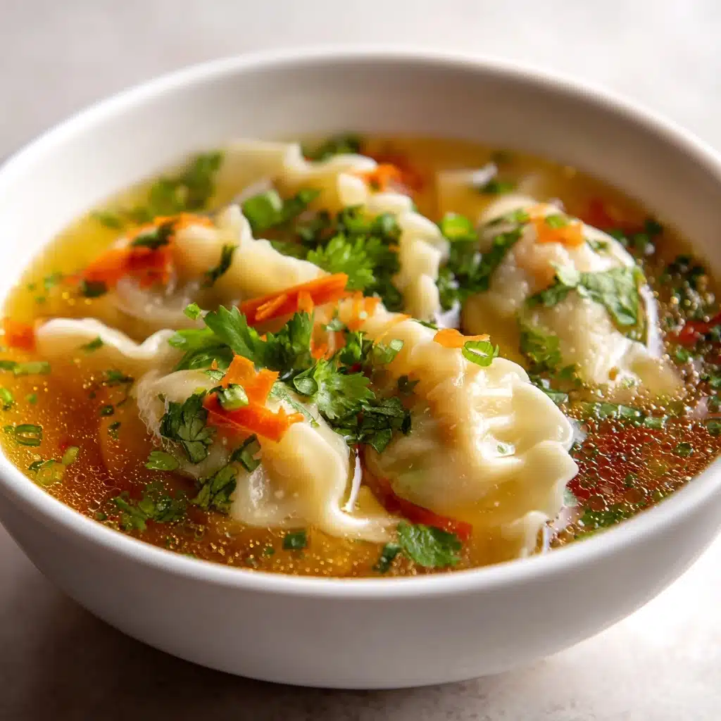 Potsticker Soup: A Comforting Delight Recipe - Recipe Image