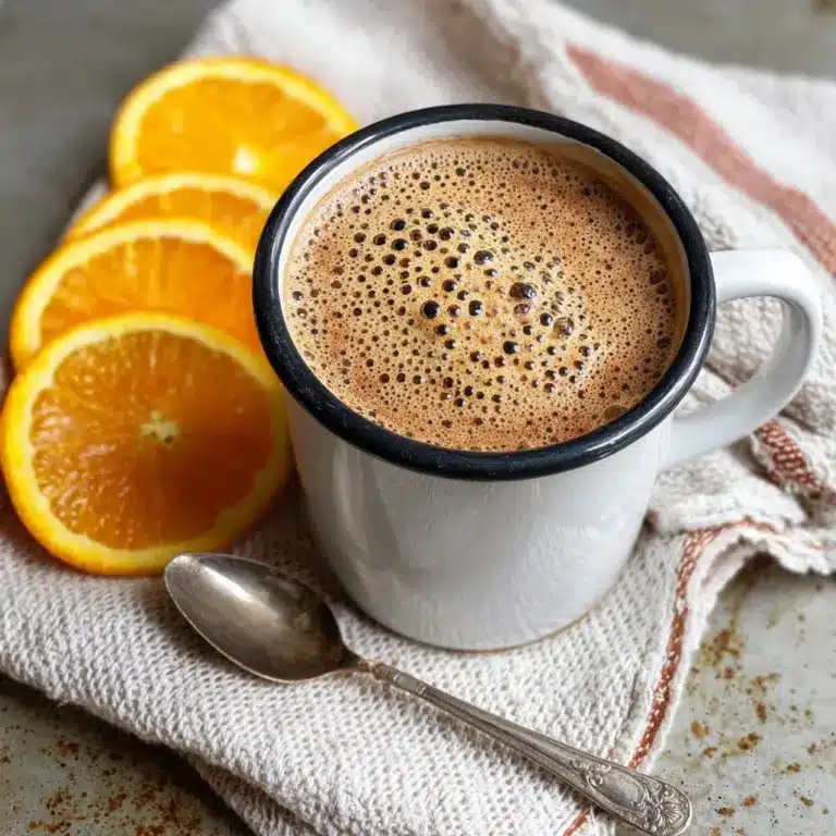 Almond Orange Hot Cocoa Recipe