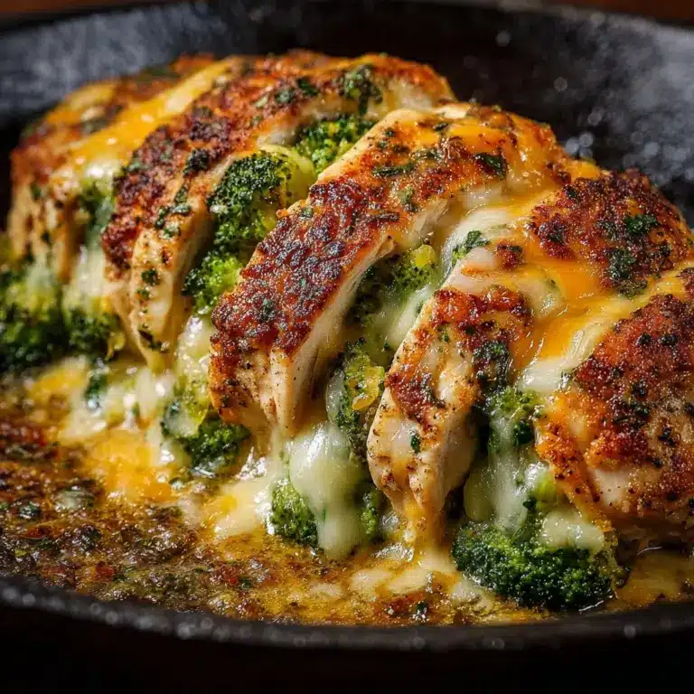 Broccoli and Cheese Stuffed Chicken Breast Recipe