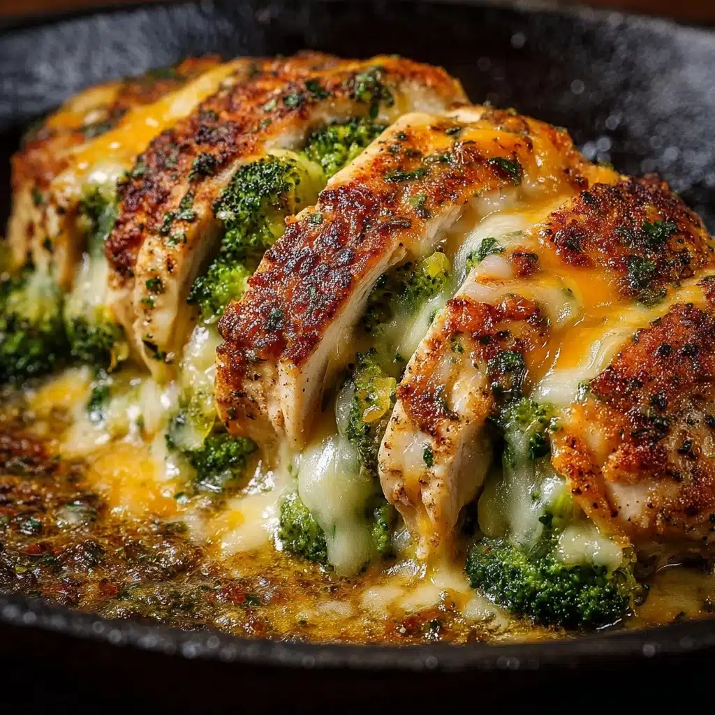 Broccoli and Cheese Stuffed Chicken Breast Recipe - Recipe Image