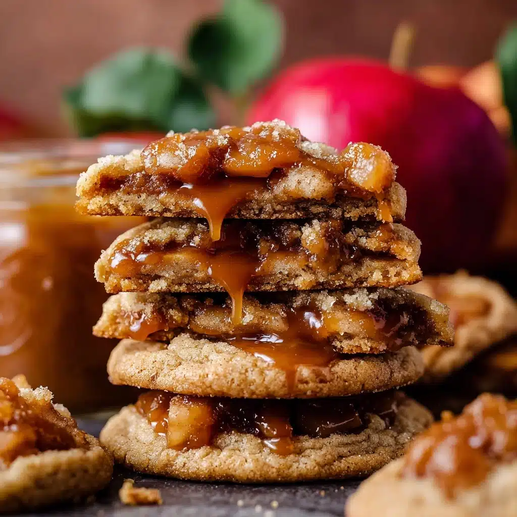 Salted Caramel Apple Pie Cookies Recipe - Recipe Image