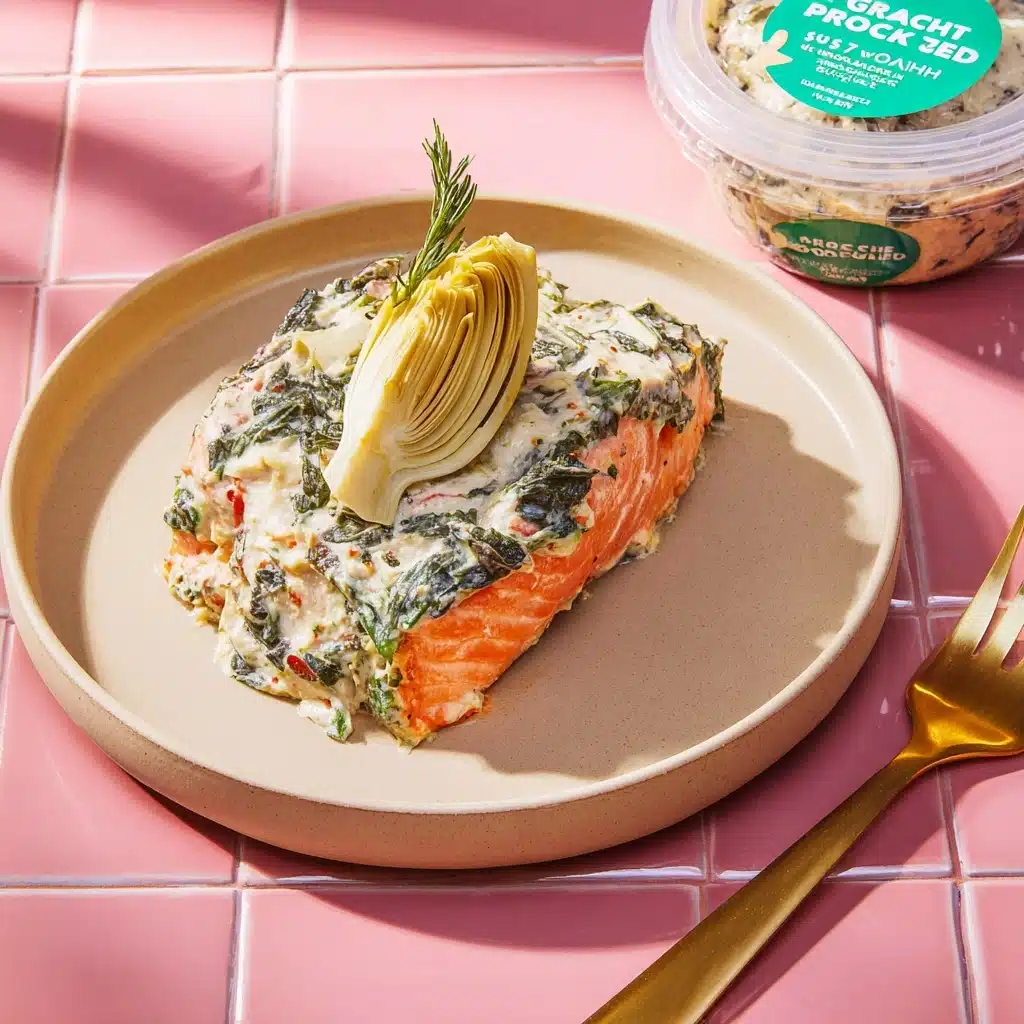 Spinach Artichoke Parmesan Dip Bake Recipe - Recipe Image