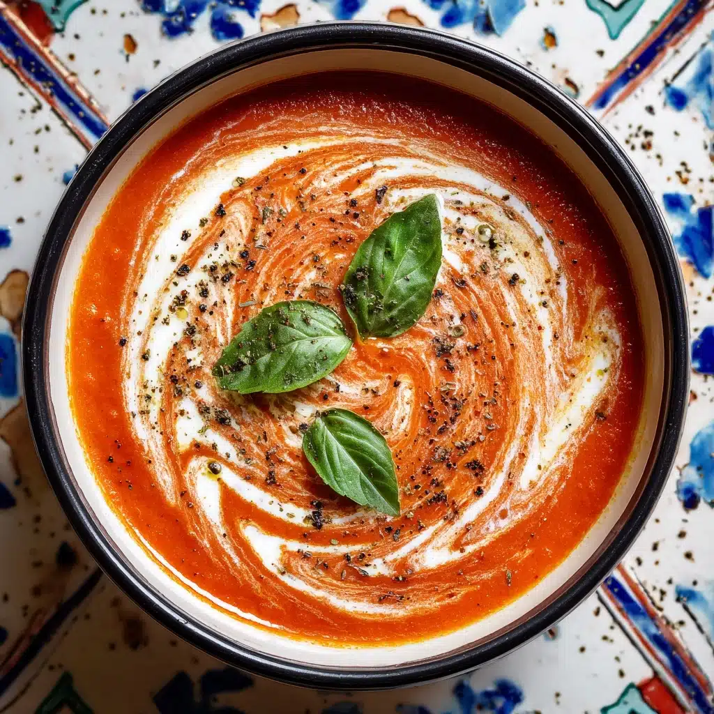 Roasted Red Pepper Ravioli Soup Recipe - Recipe Image