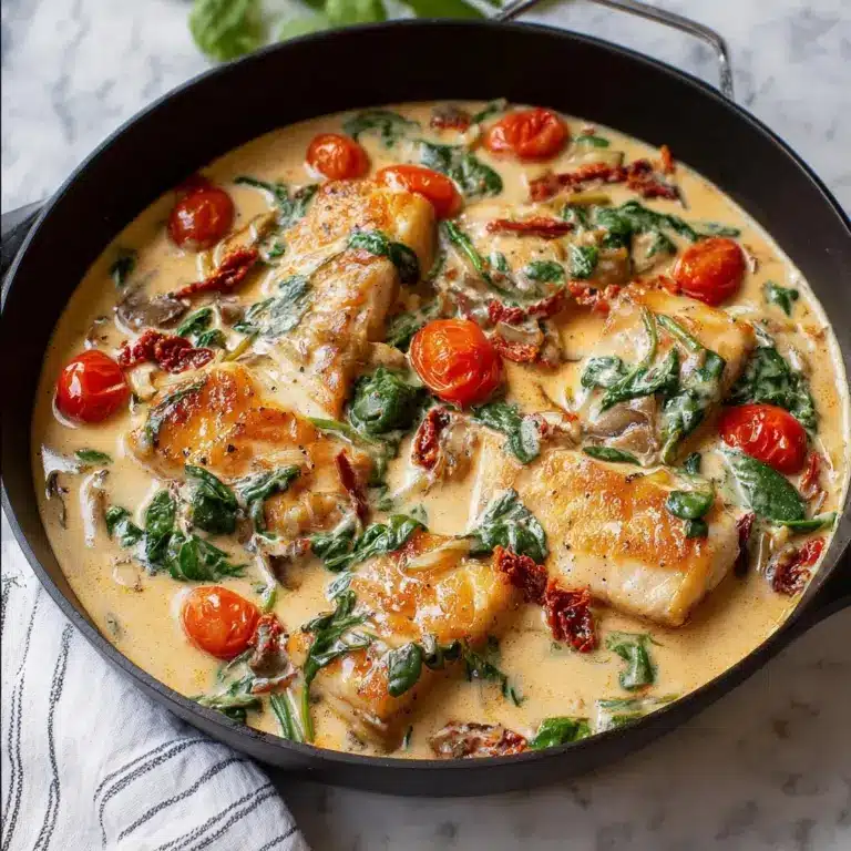 Creamy Tuscan Salmon Recipe