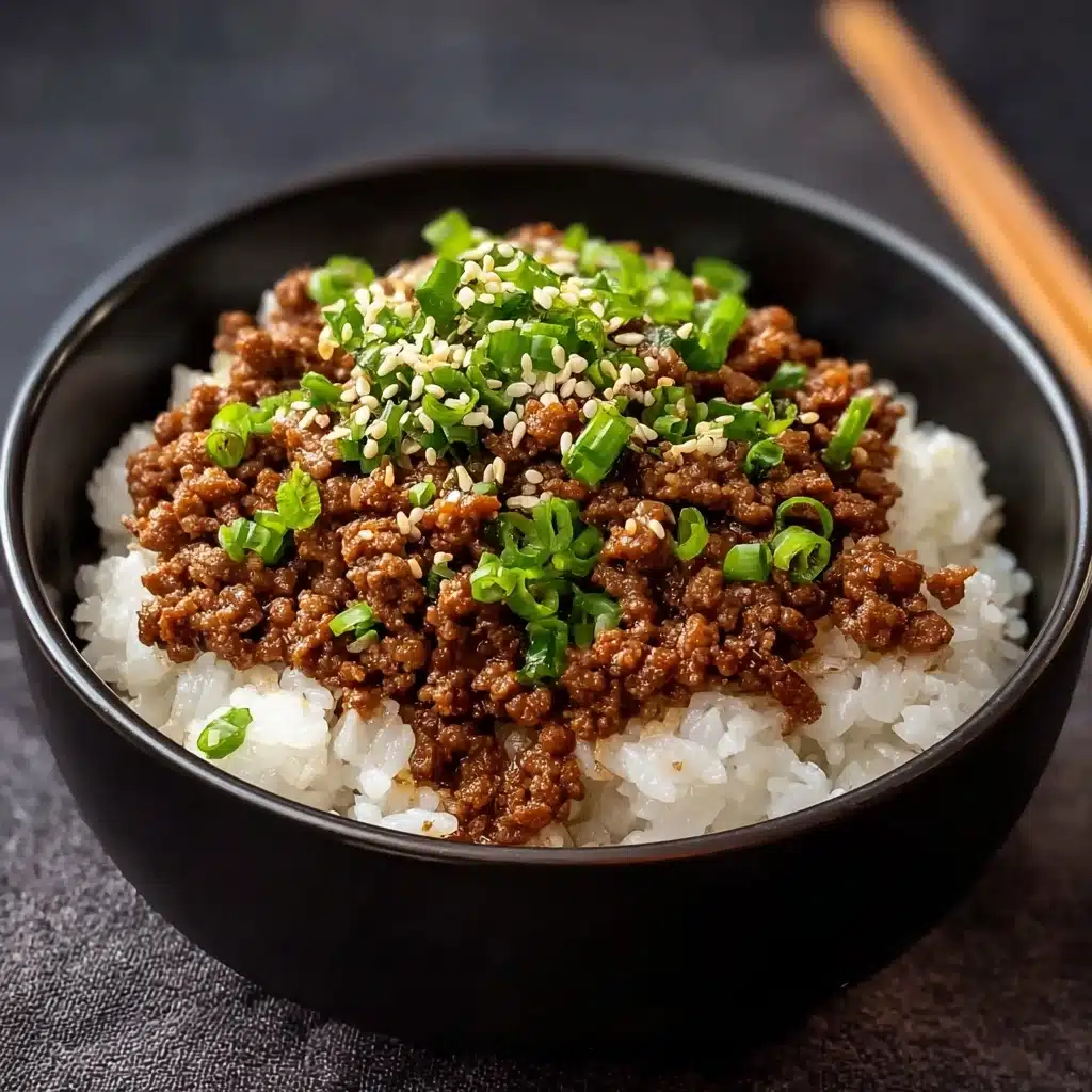 Korean Ground Beef Bowl (25-Minutes) Recipe - Recipe Image