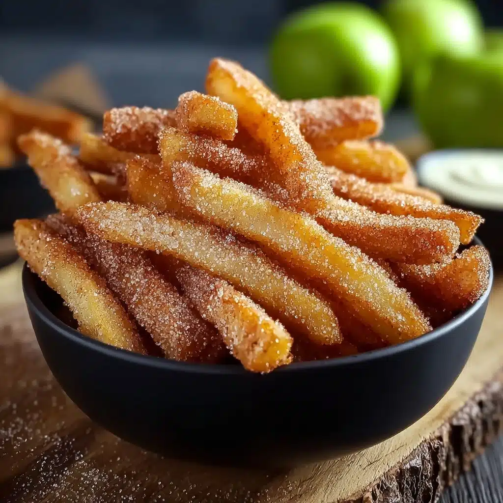 Crispy Air Fryer Apple Fries Recipe - Recipe Image