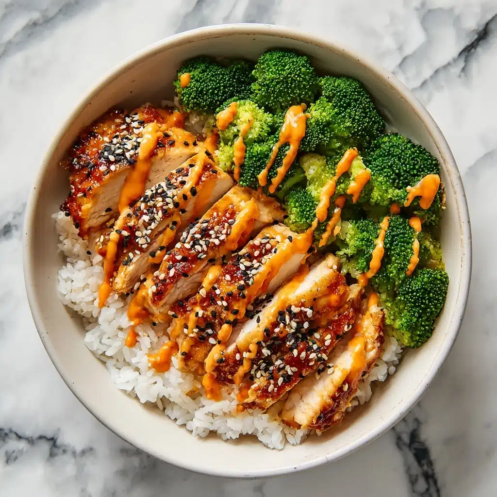 Sticky Chicken Bowls Recipe - Recipe Image
