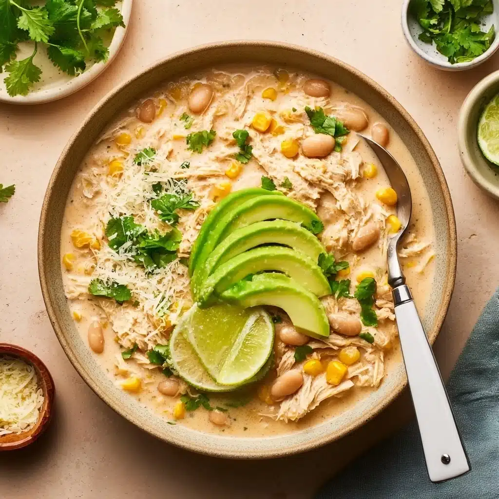 Slow Cooker White Chicken Chili Recipe - Recipe Image