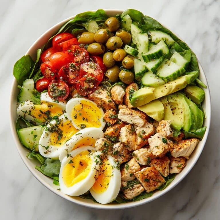 Healthy Cobb Salad That You Can Meal Prep Recipe