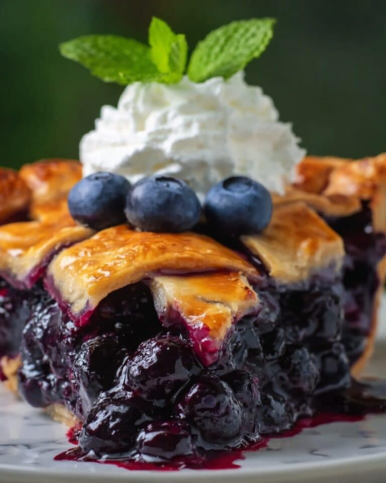 Cape Cod Blueberry Pie: A Summer Dessert Delight! Recipe