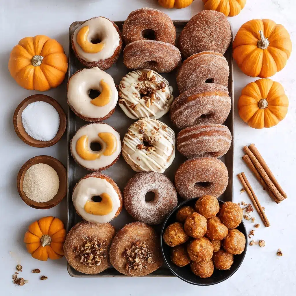 Pumpkin Cheesecake Brioche Doughnuts Recipe - Recipe Image