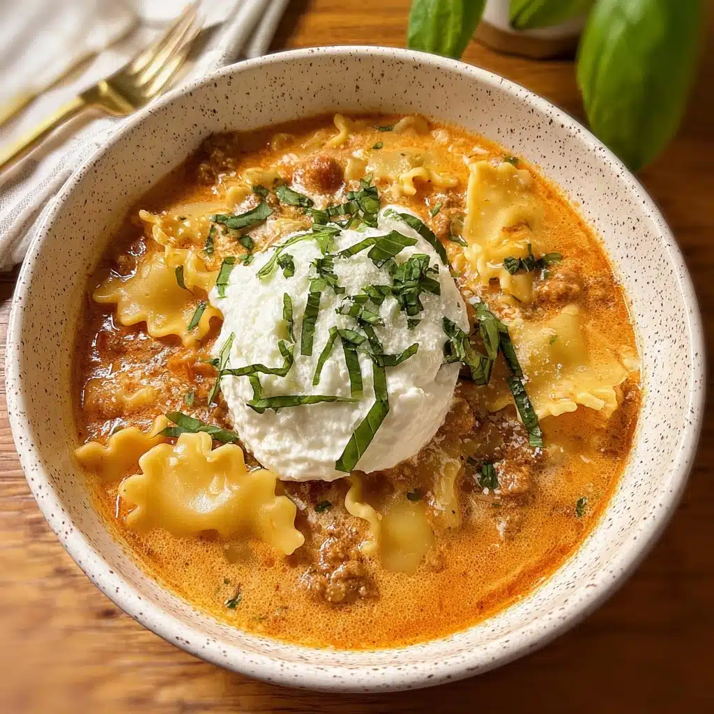 Creamy Lasagna Soup Recipe - Recipe Image