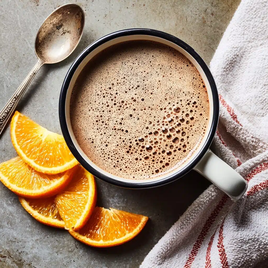 Almond Orange Hot Cocoa Recipe - Recipe Image