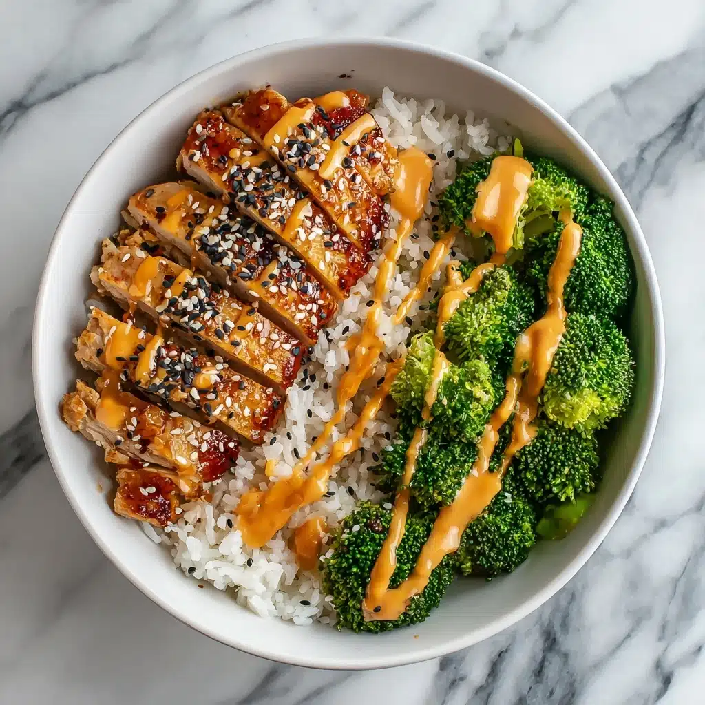 Sticky Chicken Bowls Recipe - Recipe Image