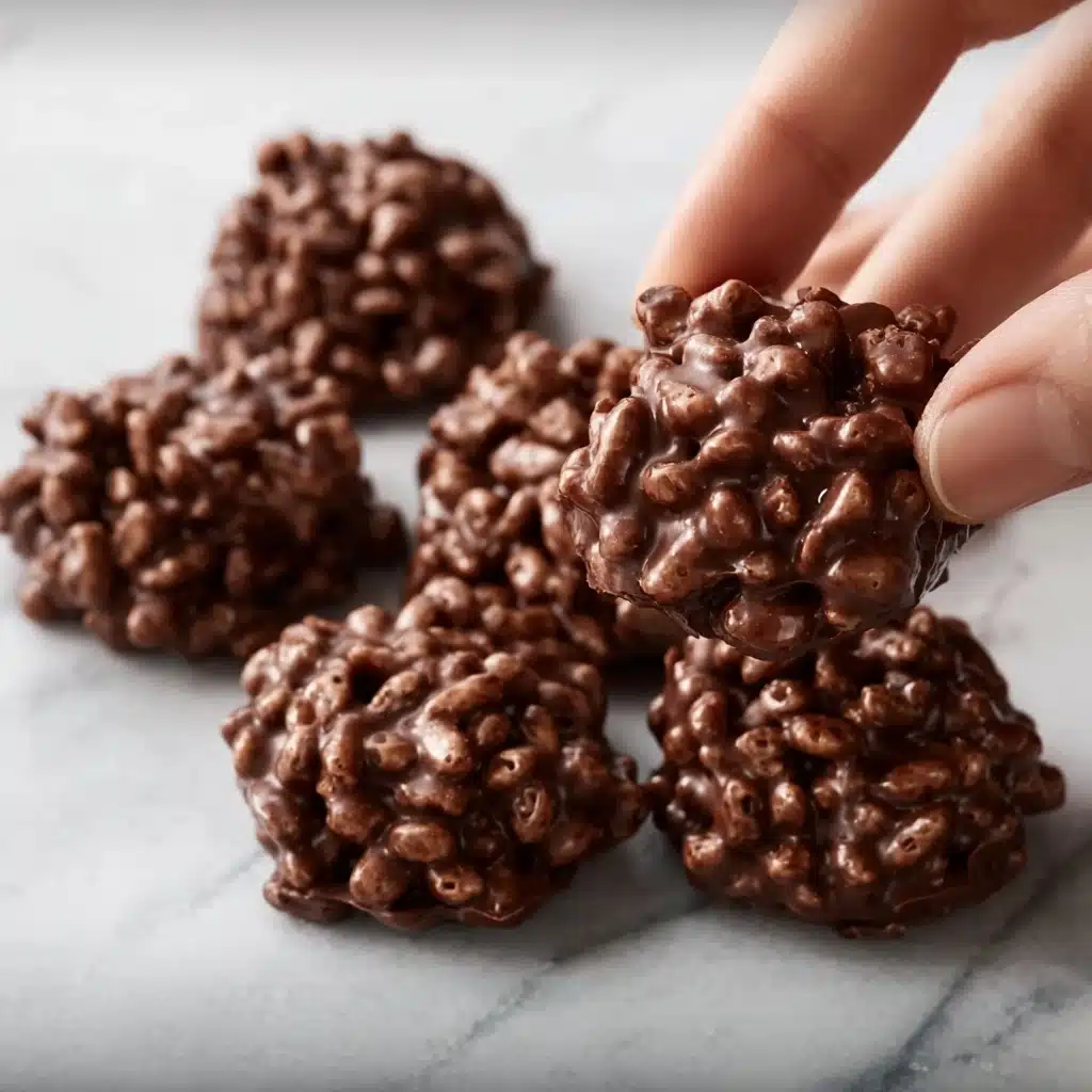 3-Ingredient Dark Chocolate Quinoa Crisps Recipe