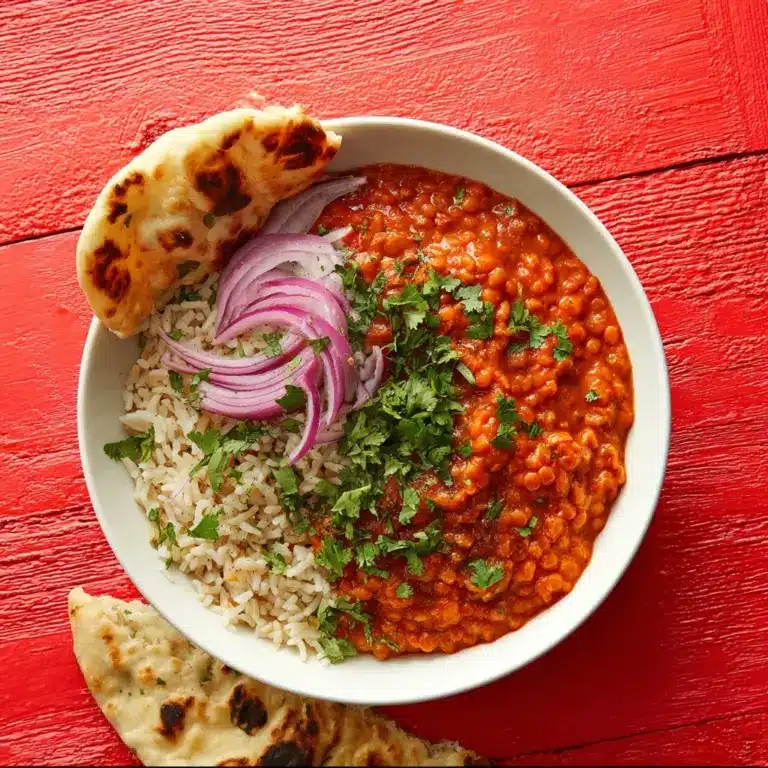 Spicy Red Lentil Curry Recipe