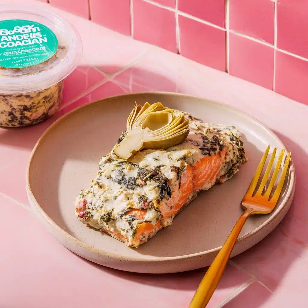 Spinach Artichoke Parmesan Dip Bake Recipe - Recipe Image