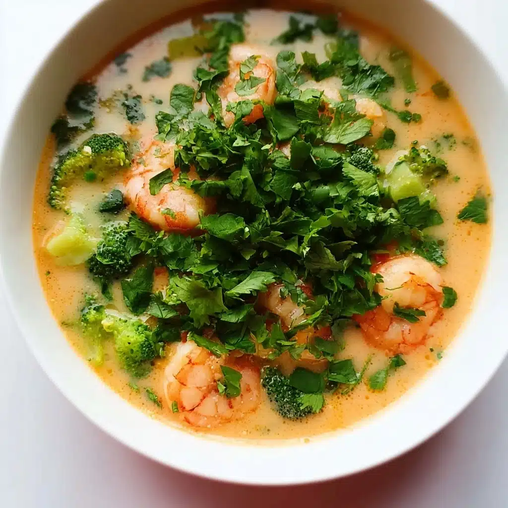 Easy Coconut Curry Shrimp Soup Recipe