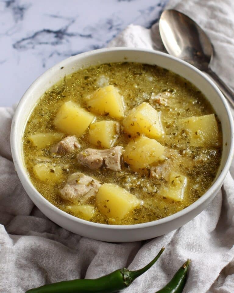 Crock Pot Chicken Verde with Potatoes Recipe