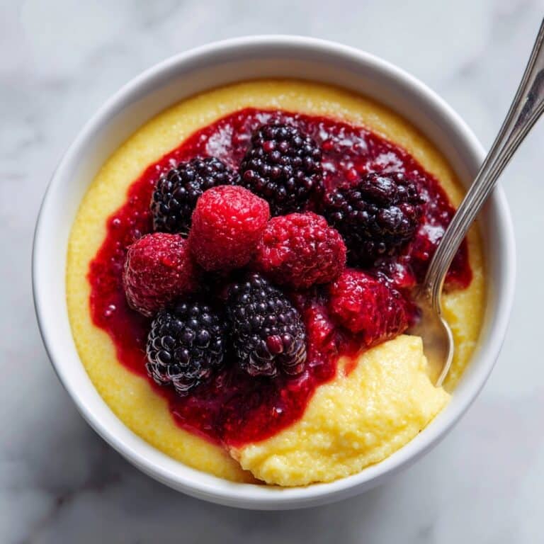 Vanilla Custard with Mixed Berry Compote Recipe