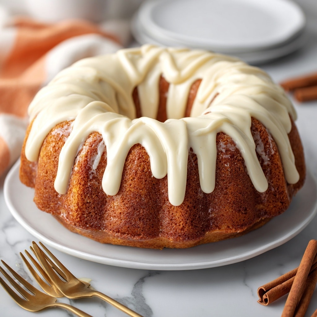 A close-up of a single slice of moist, dense orange-brown cake with a soft crumb texture sits on a white plate, partially covered with smooth creamy white frosting along the curved edge. The slice rests on another white plate, with a gold fork placed beside it. In the background, there is a blurred view of more cake with thick white frosting drizzled over the top, all set on a white marbled surface with an orange and white cloth and a cinnamon stick nearby. Photo taken with an iphone --ar 4:5 --v 7