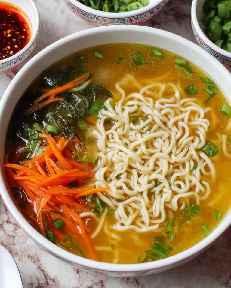 Asian Chicken Noodle Soup Recipe