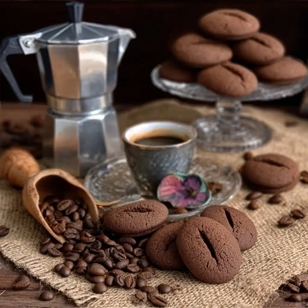 Biscotti al caffè a forma di chicco di caffè Recipe