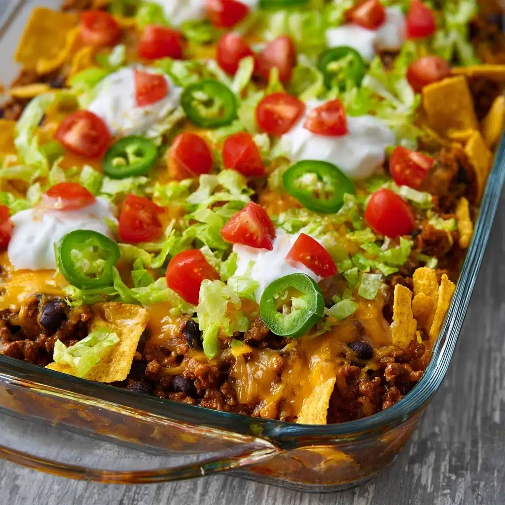 Walking Taco Casserole Recipe - Recipe Image