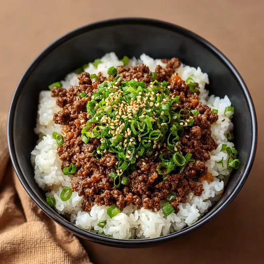 Korean Ground Beef Bowl (25-Minutes) Recipe - Recipe Image