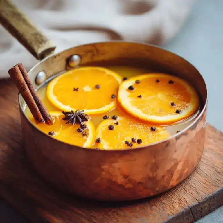 Mulled orange juice Recipe