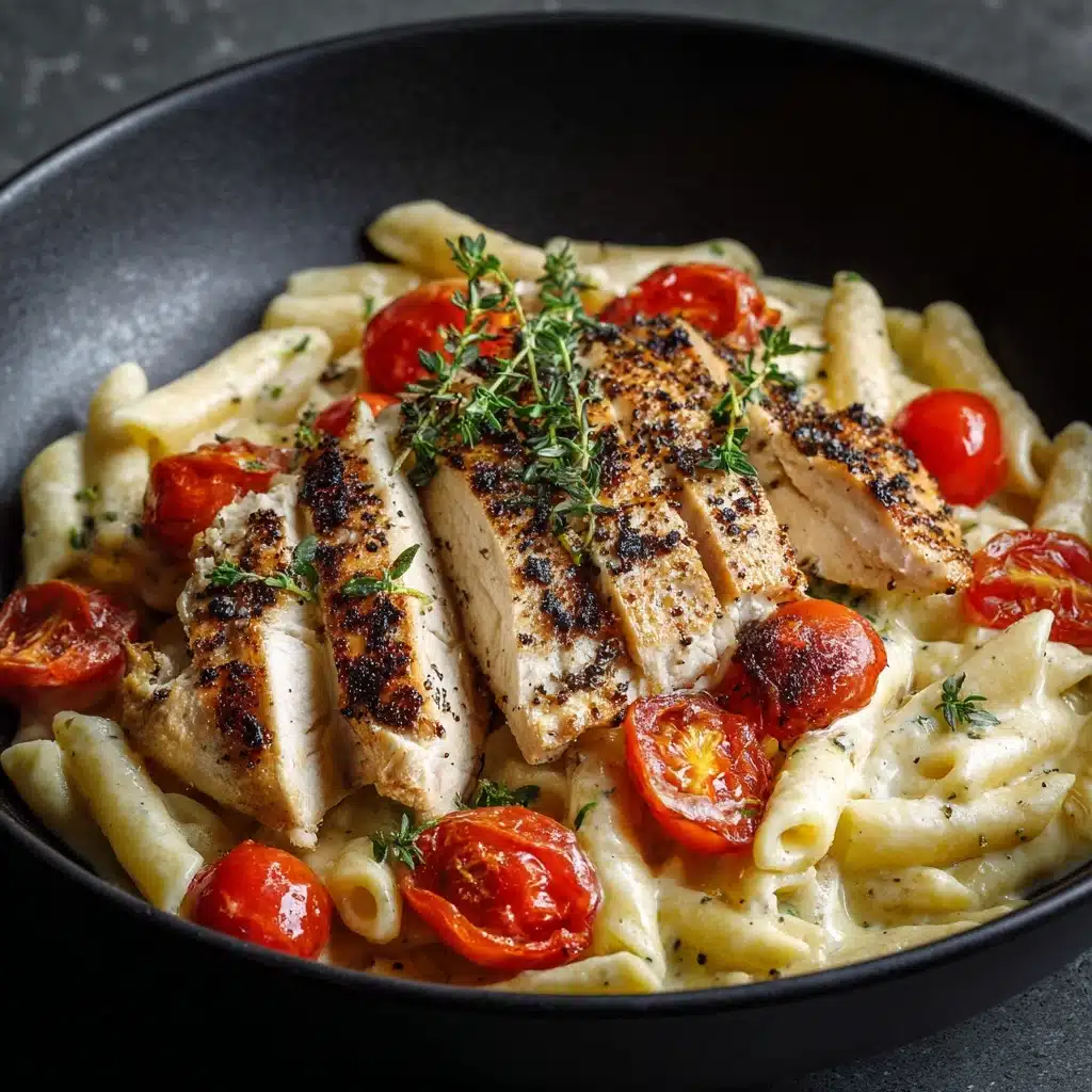 Chicken Mozzarella Pasta Recipe - Recipe Image