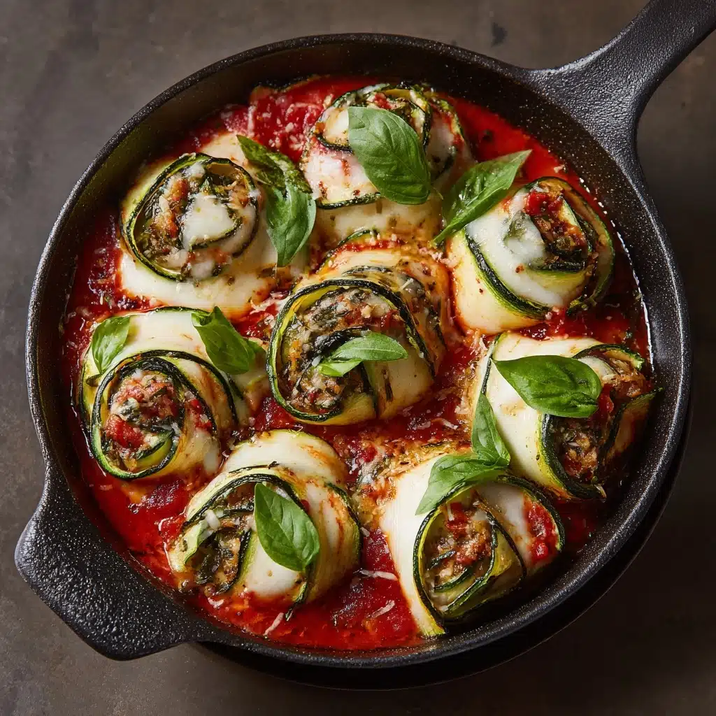 Ricotta Stuffed Zucchini Involtini Recipe - Recipe Image