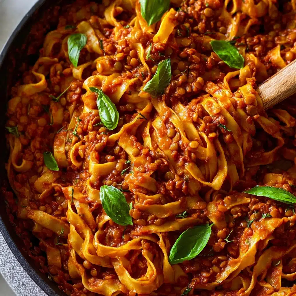 Lentil Bolognese Recipe - Recipe Image