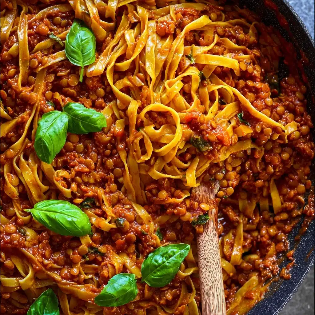 Lentil Bolognese Recipe - Recipe Image
