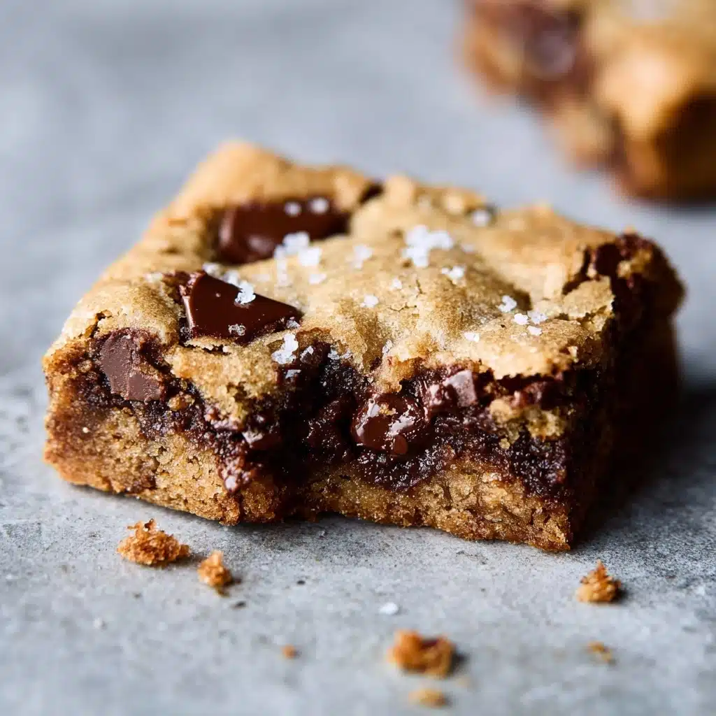 Paleo Chocolate Chip Tahini Blondies Recipe - Recipe Image