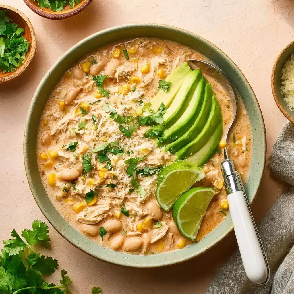 Slow Cooker White Chicken Chili Recipe