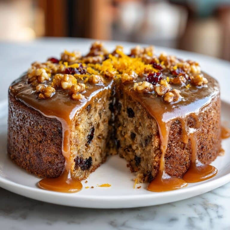 Date, Walnut, and Orange Cake Recipe