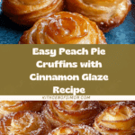 Peach Pie Cruffins Recipe