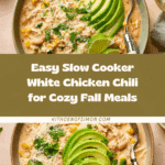 Slow Cooker White Chicken Chili Recipe