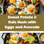 Sweet Potato and Kale Hash with Avocado Recipe