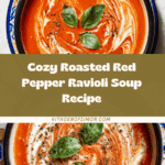 Roasted Red Pepper Ravioli Soup Recipe