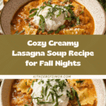 Creamy Lasagna Soup Recipe