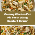 Quick Chicken Pot Pie Pasta Recipe