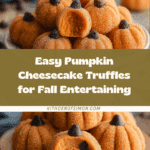 Pumpkin Cheesecake Truffles Recipe