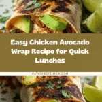 Chicken Avocado Wrap Recipe