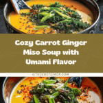 Carrot Ginger Miso Soup Recipe